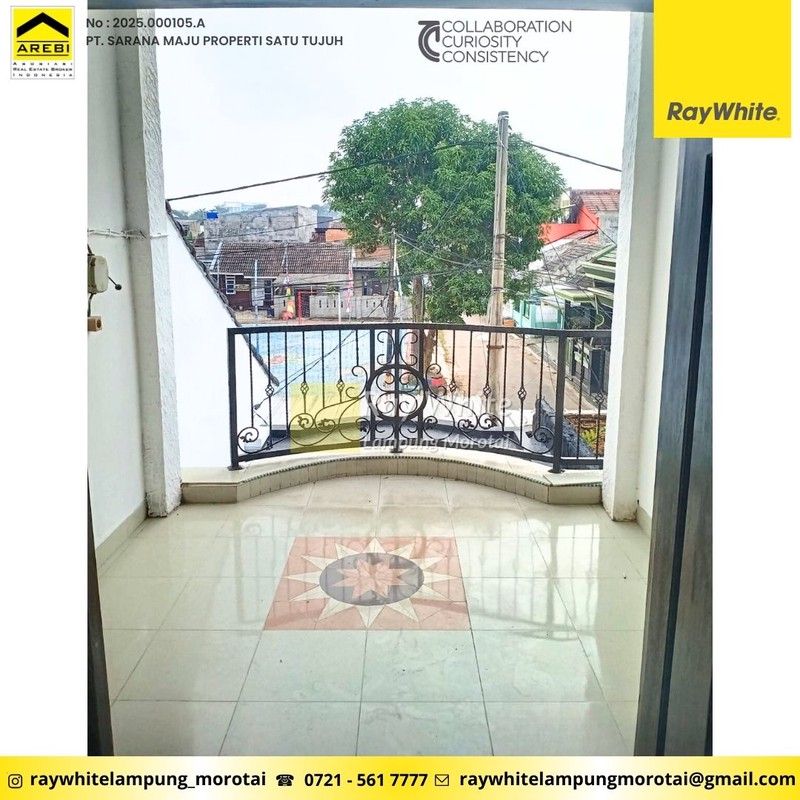 Dijual rumah minimalis 2 lantai di sukarame bandar lampung