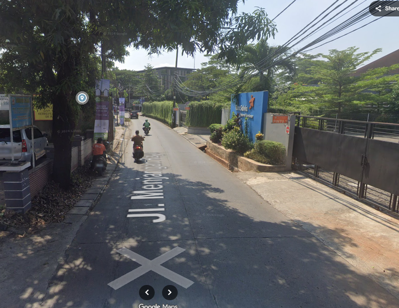 Disewakan Tanah Kavling Siap Pakai Perempatan Duren Jl Menjangan Raya Ciputat - Tangerang Selatan