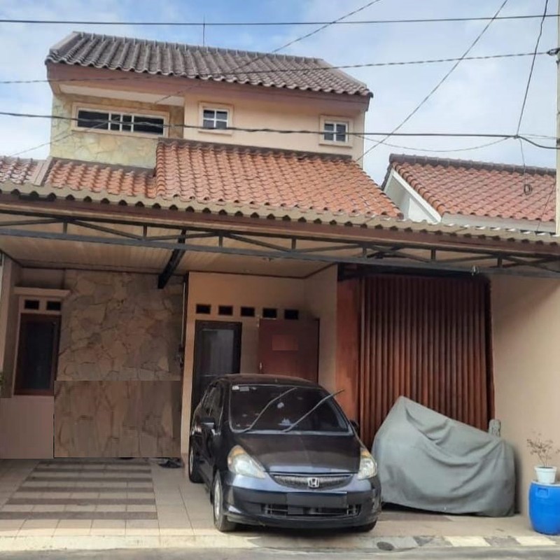 Turun Harga. Rumah 2 Lantai. Fully Furnished. Bebas Banjir di Bintaro Terrace, Jl H  Sawil, Parigi Lama, Pondok Aren