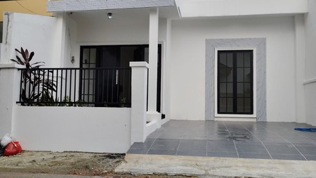 Rumah Brand New baru 1 lantai di Griya Loka, dekat Pasar Modern BSD