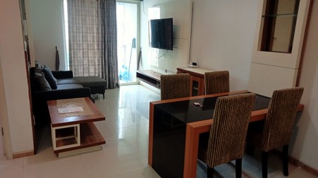 Disewakan Apartemen Casa Grande Residence, Unit dan View Bagus, Full Furnish, Terhubung ke Mall Kota Kasablanka!
