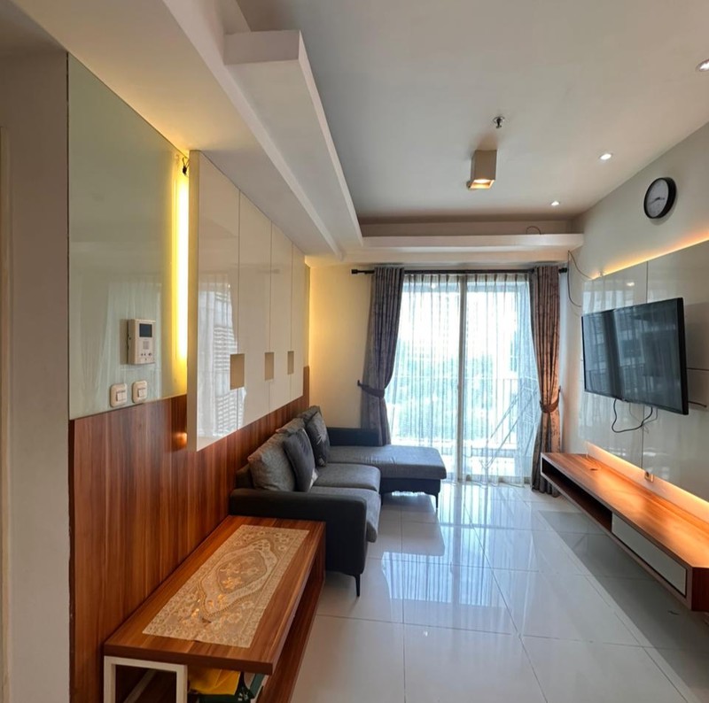 Disewakan Apartemen Casa Grande Residence, Unit dan View Bagus, Full Furnish, Terhubung ke Mall Kota Kasablanka!