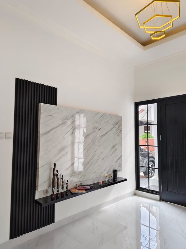 Rumah Brand New baru 1 lantai di Griya Loka, dekat Pasar Modern BSD