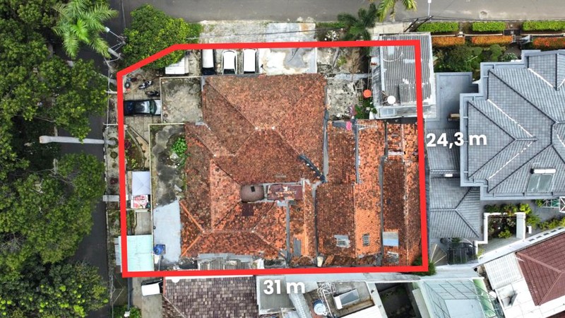  Rumah Jl. Surabaya Timur, Menteng