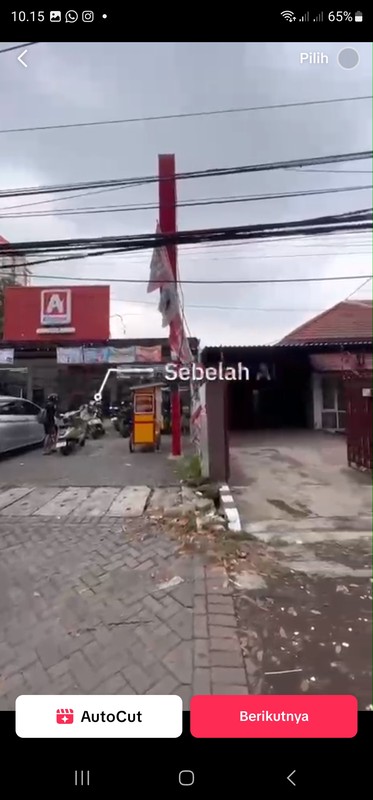 Hitung Rp.17 jt-an/m2 Dijual 525 m2 Rumah Raya Tenggilis Mejoyo - Nol Jalan Raya Komersial Area Cocok Buat Segala Usaha -dekat Alfa Midi , Spbu Shell, Chicco Supermarket , Kampus UBAYA Tenggilis