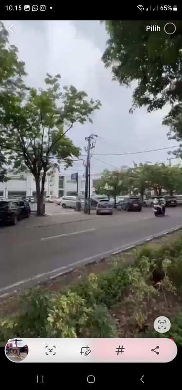 Hitung Rp.17 jt-an/m2 Dijual 525 m2 Rumah Raya Tenggilis Mejoyo - Nol Jalan Raya Komersial Area Cocok Buat Segala Usaha -dekat Alfa Midi , Spbu Shell, Chicco Supermarket , Kampus UBAYA Tenggilis