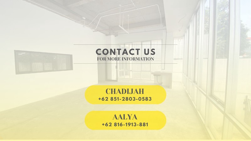 Disewakan Commercial Space di Area Premium Kemang Raya, Jakarta Selatan. Cocok untuk Restaurant / Retail Store