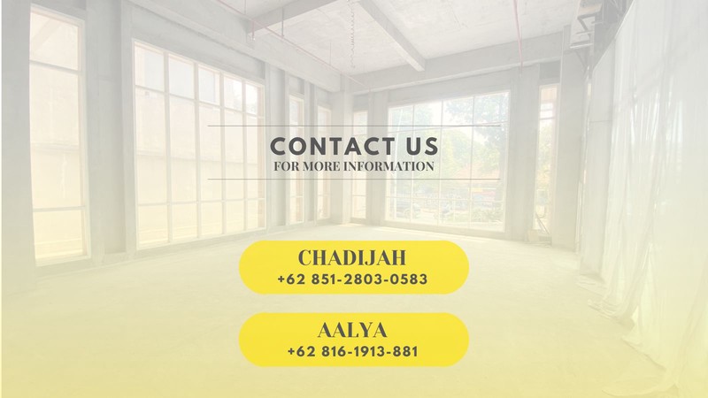 Disewakan Commercial Space di Area Premium Kemang Raya, Jakarta Selatan. Cocok untuk Restaurant / Retail Store 