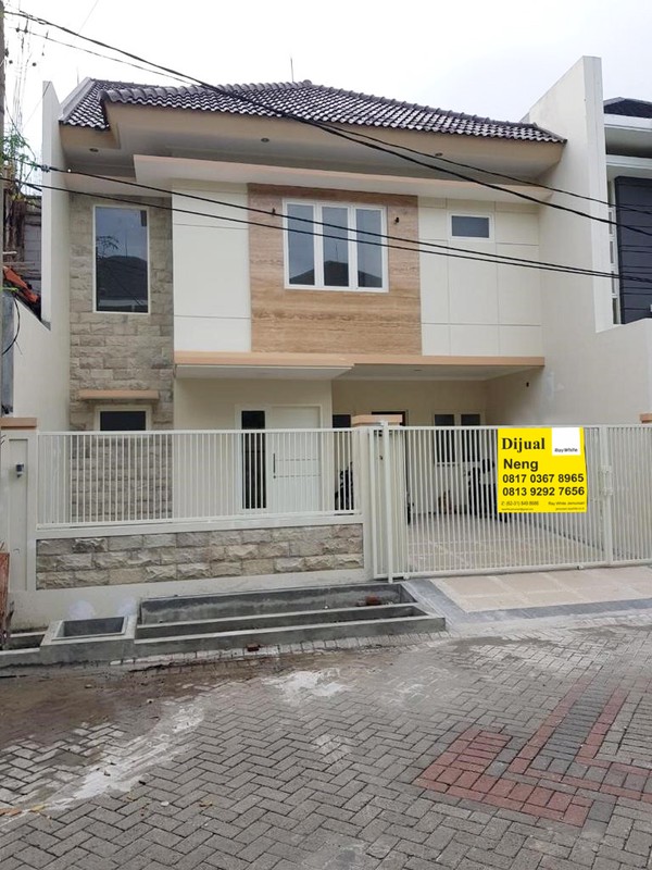 Rumah Baru Gress !!! di ARAYA Tahap 2 Surabaya Timur, Minimalis, 2 Lantai, SIAP HUNI... SUDAH READY BURUANN !!!