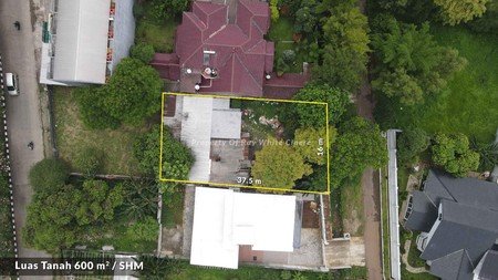 Cinere Megapolitan Tanah Luas 600 Dimensi 16x37 Dibawah NJOP