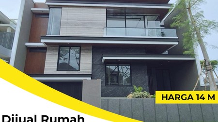 Dijual Rumah Newton Hill Citraland Surabaya - Mewah dan Baru Gress