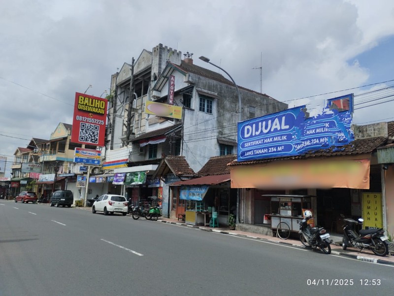 Dijual Tanah Bonus Bangunan Sangat Strategis di Dekat Malioboro