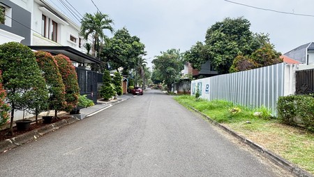 KAVLING DI PONDOK INDAH SIAP BANGUN DENGAN POSISI HOEK PRIME LOCATION , JAKARTA SELATAN