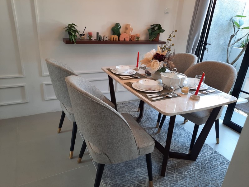 Rumah 2 Lantai - Asri dan Bergaya Modern di Tahomi Ville No. 11 - Cimanggis - Depok