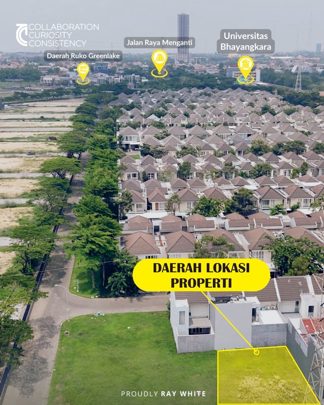 Jual Tanah CITRALAND The Greenlake Surabaya Barat Tanah Murah Sekawasan