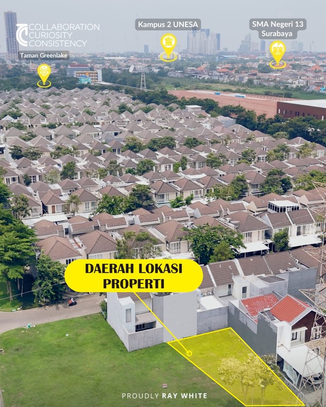Jual Tanah CITRALAND The Greenlake Surabaya Barat Tanah Murah Sekawasan