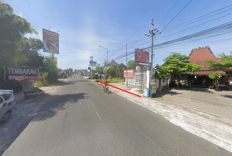 Tanah Komersial 2875 Meter Persegi di Jl. Kaliurang (KM 9), Sinduharjo, Ngaglik
