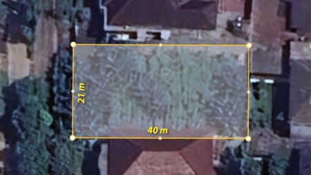 Kavling Tanah Luas di Cinere - Dalam Area Perumahan, Jalan Lebar