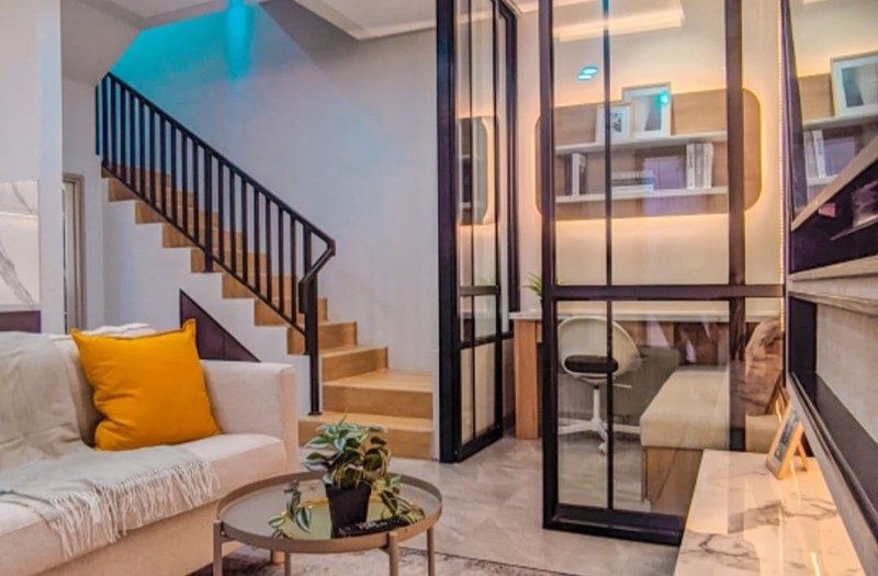 Rumah 3 Lantai The Astelia Bintaro Blok B2 di Jurangmangu - Pondok Aren - Tangerang Selatan
