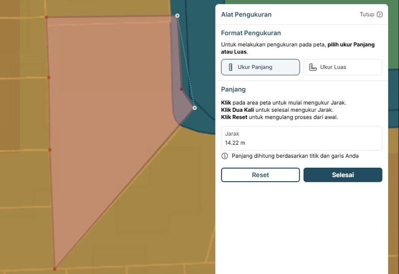 Rumah Hitung Tanah Area Cipete