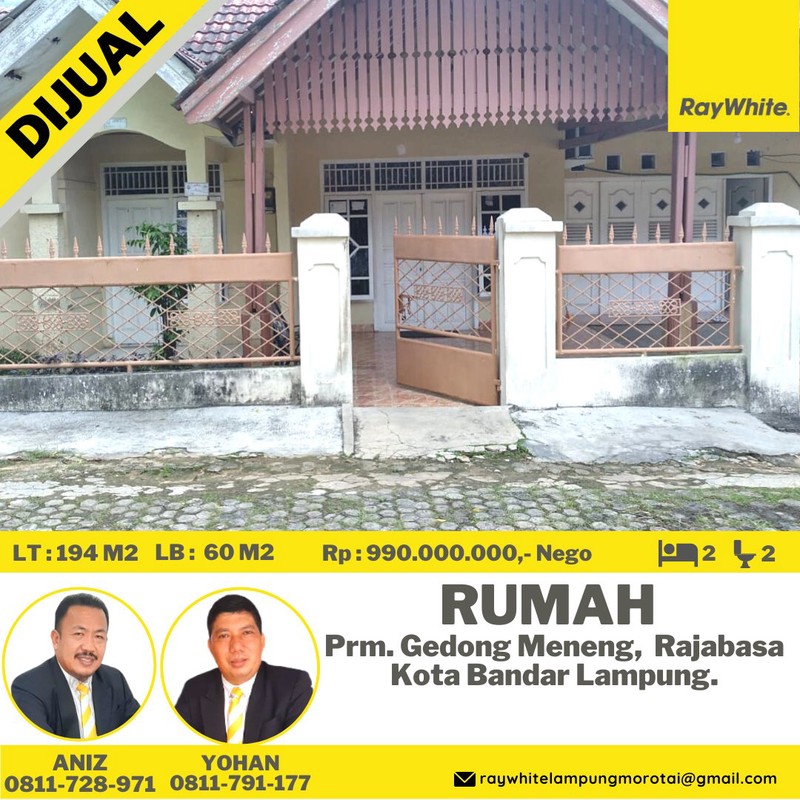 rumah murah rajabasa