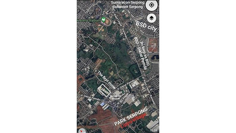 Tanah Jl. Diklat Pemda Bojong Nangka, Tangerang