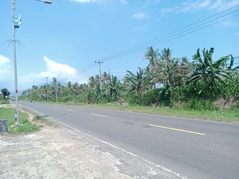 Tanah kosong dijalan Soekarno-Hatta Trans Sumatera Kalianda Lamsel