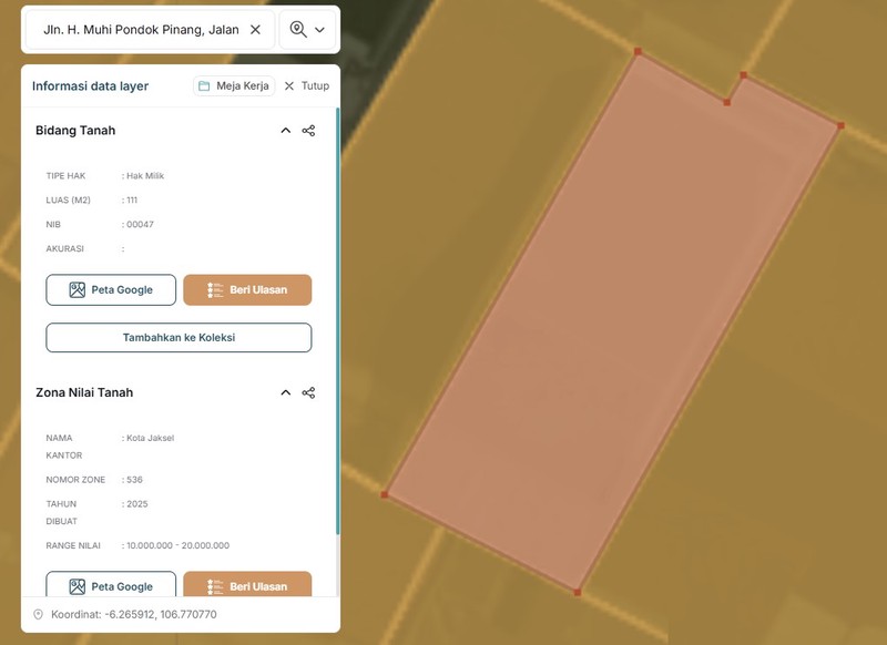 Dijual Lelang Rumah Siap Huni, Strategis & Bebas Banjir.
