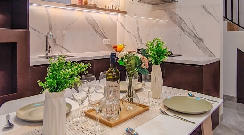 Rumah 3 Lantai The Astelia Bintaro Blok C5 di Jurangmangu - Pondok Aren - Tangerang Selatan