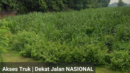 Dijual 3,5 Hektar Tanah Kavling Jombang Jawa Timur - Jalan Al Hidayah Dekat Jalan Nasional , Alun- Alun Kota Jombang - Akses Truk - Cocok Buat Gudang, Workshop, Perumahan - Surat SHM