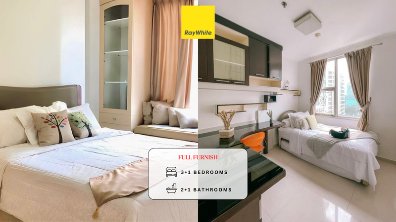 DIJUAL HARGA NJOP! Apartment Mewah Casablanca Mansion Full Furnished Include Kitchen & Electronics, selangkah dari Mall Kota Kasablanka 
