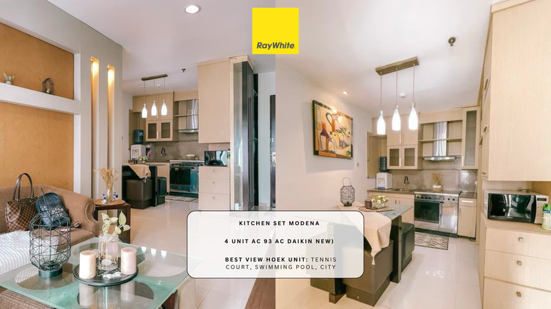 DIJUAL HARGA NJOP! Apartment Mewah Casablanca Mansion Full Furnished Include Kitchen & Electronics, selangkah dari Mall Kota Kasablanka 