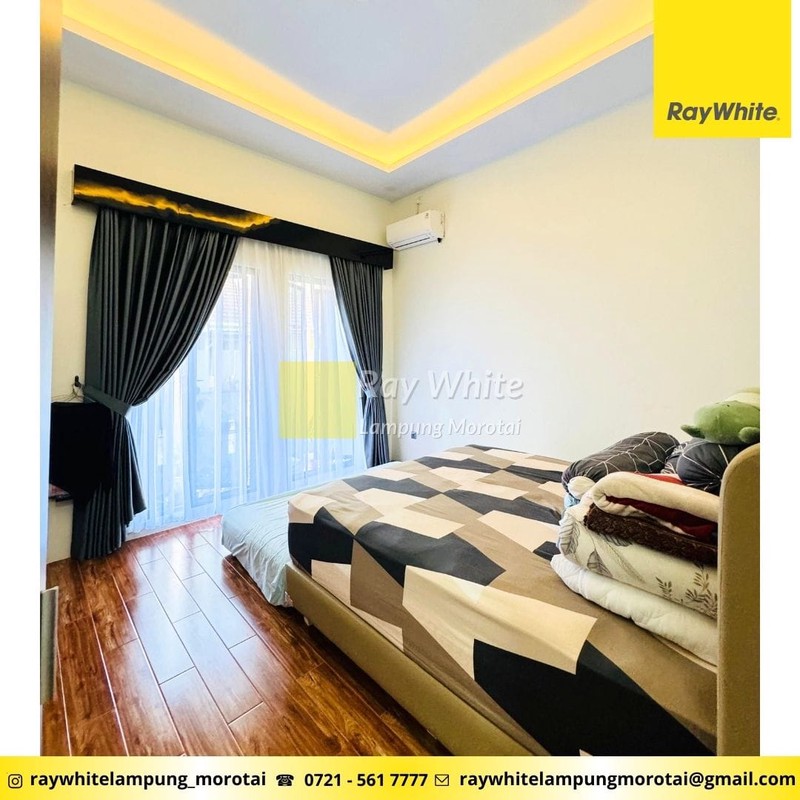 DIJUAL RUMAH BARU BANGUN DAN MEWAH DI JL.RADEN GUNAWAN KOTA BANDAR LAMPUNG