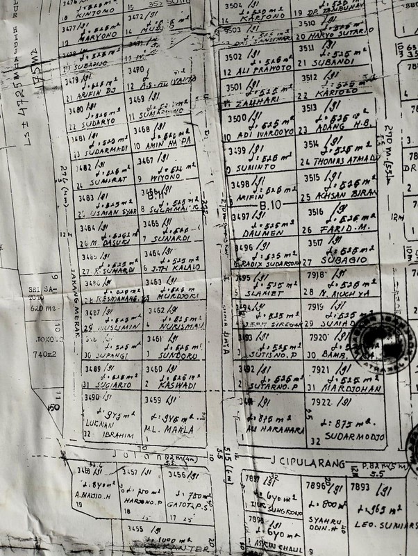 Tanah kavling TNI di Sasak Panjang, Tajur Halang-Bogor