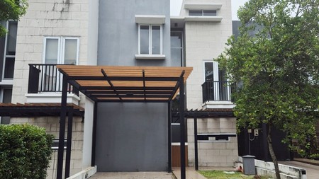 Rumah Minimalis, Bebas Banjir, dalam Cluster kemanan 24 Jam di Bintaro