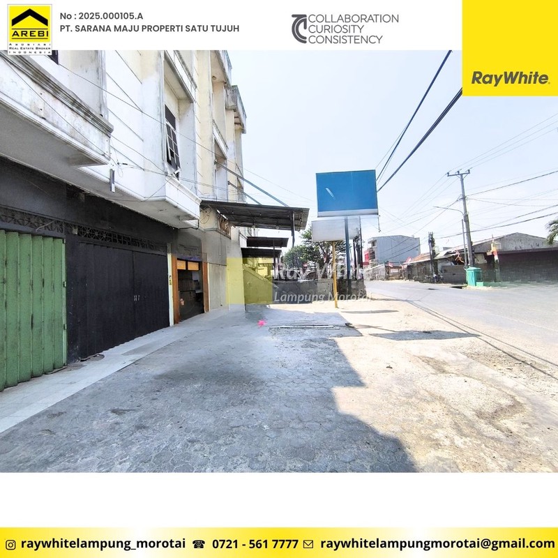 Ruko sewa Murah Lokasi Sukarame