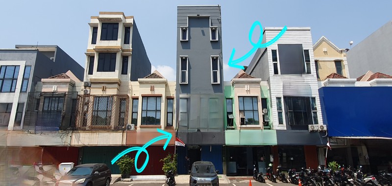 Ruko rapih bersih siap pakai di lokasi prima - Kelapa Hibrida Raya, Kelapa Gading