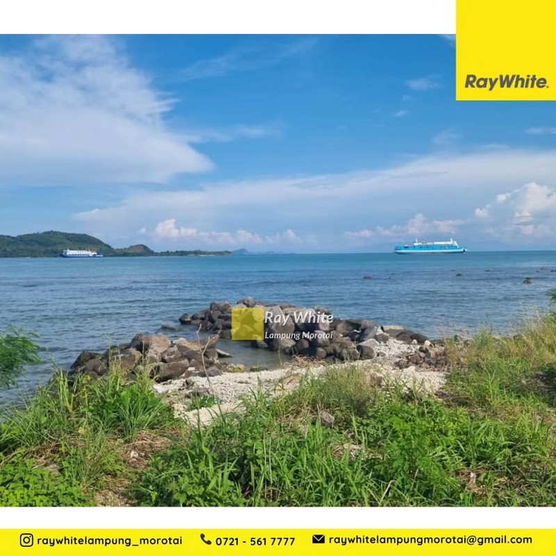 Tanah tambak murah dekat pantai bakauheni, lampung selatan