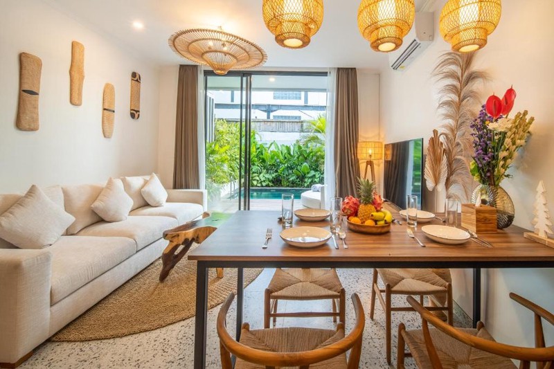 Leasehold - Tropical Comfort villa Just Minutes from Berawa Beach, Canggu, Bali