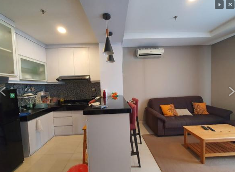 Disewakan Apartemen Amsterdam 1 BR Luas 58m2 Lantai 32 @ Ciputra International - Rawa Buaya Jakarta Barat