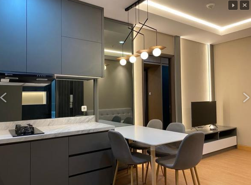 Disewakan Apartemen Amsterdam 2  BR Luas 80m2 Lantai 32 @ Ciputra International - Rawa Buaya Jakarta Barat