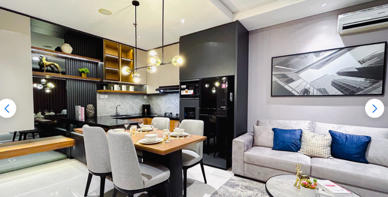 Disewa Apartemen San Francisco @ Ciputra International - 2BR Luas 82m2 Lantai 12.