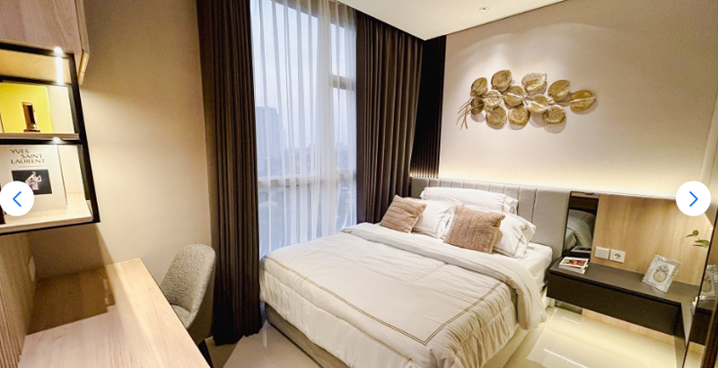 Disewa Apartemen San Francisco @ Ciputra International - 2BR Luas 82m2 Lantai 12.