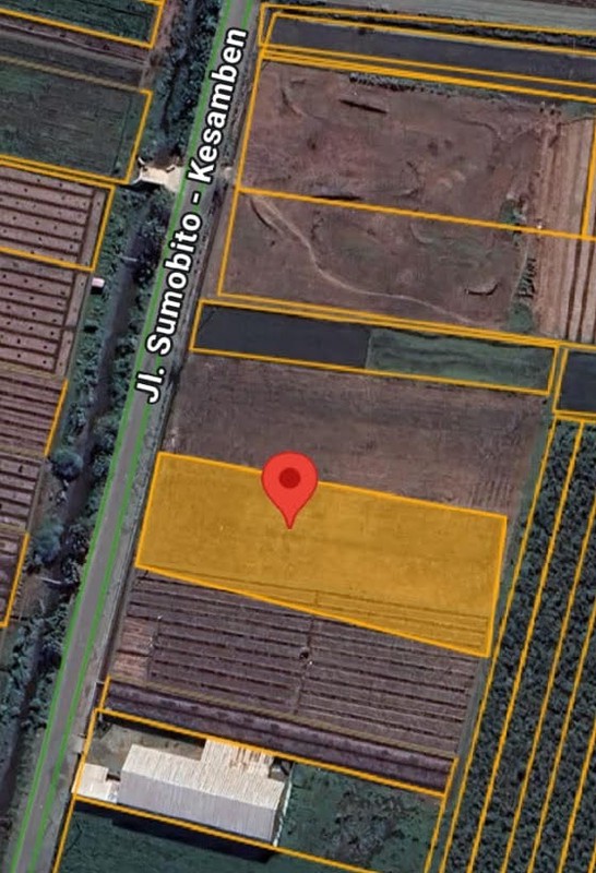Dijual Tanah Watudakon, Kesamben, Jombang Lokasi strategis; 0 jalan raya kecamatan