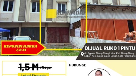 DIJUAL RUKO STRATEGIS 2,5 LANTAI