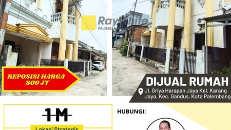 DIJUAL MURAH RUMAH 2 AREA STRATEGIS