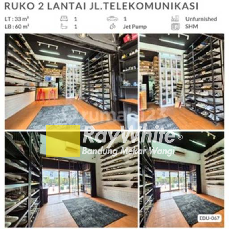 Ruko Strategis, SHM, Bojongsoang, Bandung