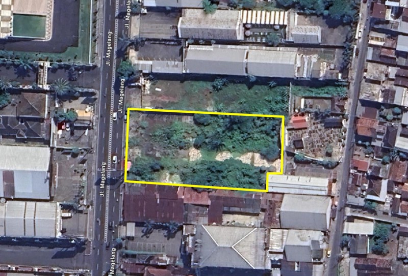 Tanah 4.000 Meter Persegi DI Kawasan Bisnis Jl Magelang Km 5 Dekat JCM dan Jombor