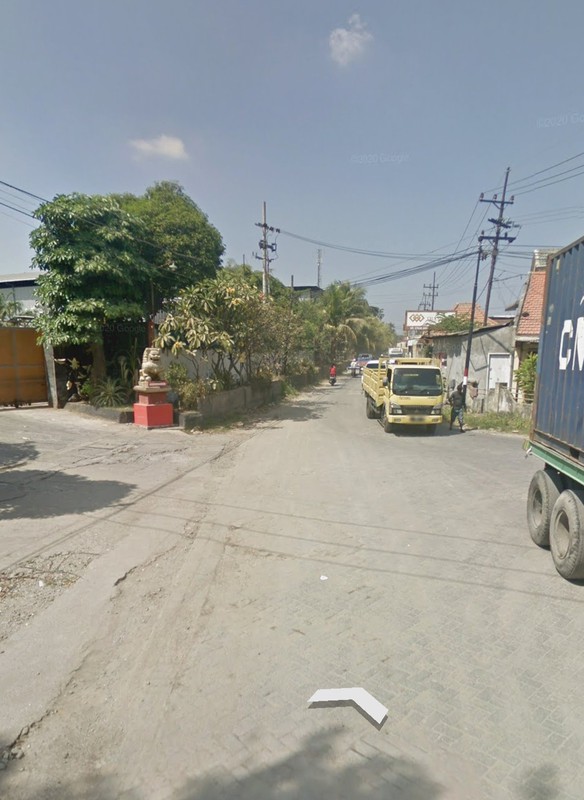 Disewakan 9250 m2 Gudang Gresik Jatim Di Jalan Semeru ( Area Keramik Diamond) - Kel. Bambe - Kec. Driyorejo Gresik - Akses Truk Kontainer - Row Jalan Lebar Luas 