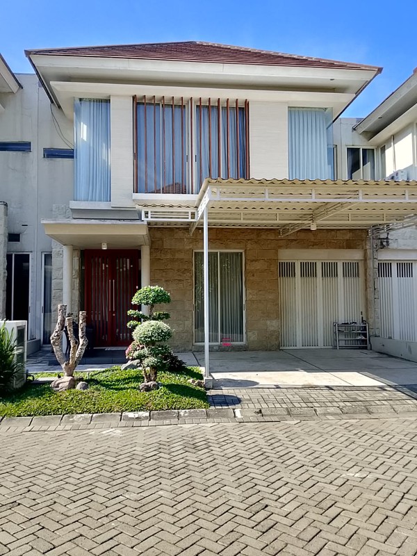 Dijual Rumah Citra Garden Citraland Sidoarjo Kota - Modern 2 Lantai BONUS FULL Furnished dekat Akses TOL, Lippo Plaza, Sun City Mall, Bandara Juanda